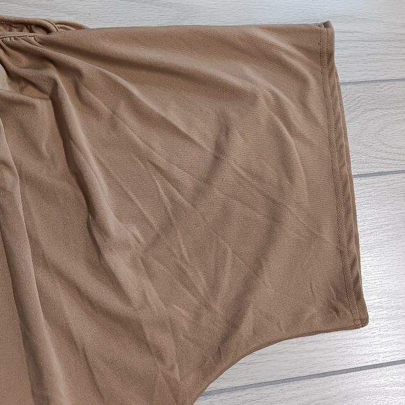 Women Solid Color V-Neck Long-Sleeved Top Casual Two-Piece Sets - Picture 6 of 15